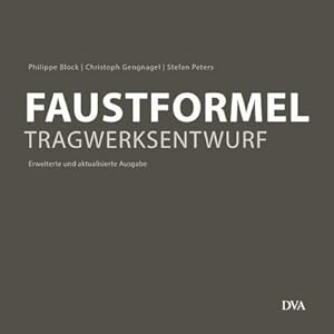 Seller image for Faustformel Tragwerksentwurf for sale by BuchWeltWeit Ludwig Meier e.K.