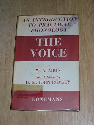 Image du vendeur pour The Voice: An Introduction To Practical Phonology mis en vente par Neo Books