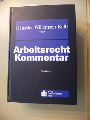 Immagine del venditore per Arbeitsrecht : Kommentar venduto da Gebrauchtbcherlogistik  H.J. Lauterbach