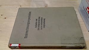 Imagen del vendedor de Unternehmungsorganisation : Aufgaben- u. Abteilungsgliederung in d. industriellen Unternehmung. Verf.: Arbeitskreis Dr. Krhe d. Schmalenbach-Gesellschaft Verffentlichungen der Schmalenbach-Gesellschaft ; Bd. 19 a la venta por Antiquariat im Kaiserviertel | Wimbauer Buchversand