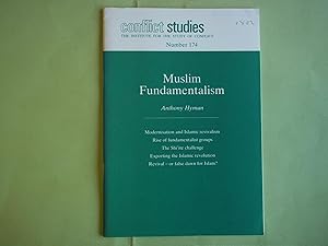 Seller image for Muslim Fundamentalism. Conflict Studies Number 174. for sale by Carmarthenshire Rare Books