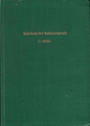 Ergebnisse der Auktionen in Deutschland, den Niederlanden, Österreich und der Schweiz. Bd. 1 (195...