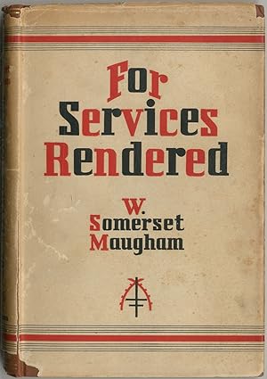 Seller image for For Services Rendered: A Play In Three Acts for sale by Between the Covers-Rare Books, Inc. ABAA