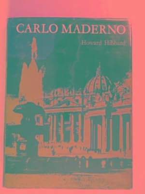 Seller image for Carlo Maderno and Roman architecture, 1580-1630 for sale by Cotswold Internet Books