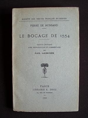 Le bocage de 1554