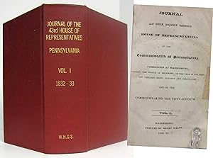 JOURNAL OF THE FORTY THIRD HOUSE OF COMMONWEALTH OF PENNSYLVANIA,COMMENCED AT HARRISBURG TUESDAY,...