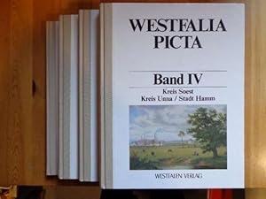 Bild des Verkufers fr Westfalia Picta. Erfassung westflischer Ortsansichten vor 1900 - Bd. 1: Hochsauerland/ Kreis Olpe, Bd. 2: Ennepe-Ruhr-Kreis/ Mrkischer Kreis/ Stadt Hagen, Bd. 3: Kreis Siegen-Wittgenstein, Bd. 4: Kreis Soest/ Kreis Unna/ Stadt Hamm. zum Verkauf von Eugen Kpper