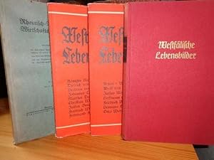 Bild des Verkufers fr Westflische Lebensbilder - Bd. 4 (komplett) & 5 (Heft 1-2/ komplett) & Bd. 6 (komplett) zum Verkauf von Eugen Kpper