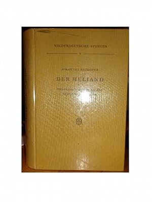 Bild des Verkufers fr Der Heliand. Theologischer Sinn als tektonische Form. Vorbereitung und Grundlegung der Interpretation. zum Verkauf von Eugen Kpper