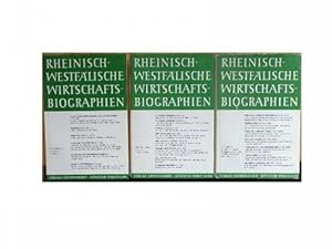 Rheinisch-Westfälische Wirtschaftsbiographien. Bd. 11 - 13 / "Kölner Unternehmer im 19. und 20. J...