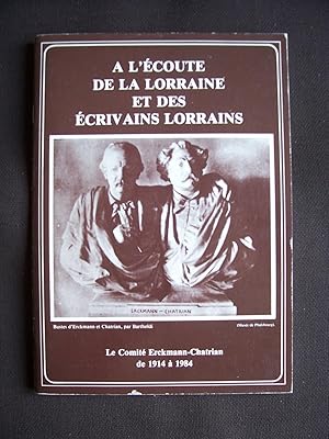 A l'écoute de la Lorraine et des écrivains lorrains