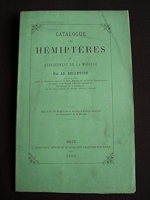 Catalogue des hémiptères du département de la Moselle