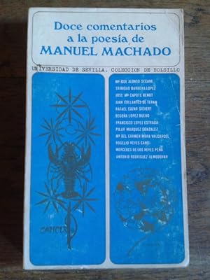 Bild des Verkufers fr DOCE COMENTARIOS A LA POESA DE MANUEL MACHADO zum Verkauf von Librera Pramo