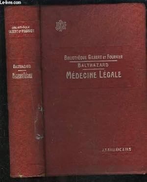 Imagen del vendedor de PRECIS DE MEDECINE LEGALE a la venta por Le-Livre