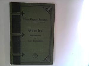 Image du vendeur pour Goethe - Auswahl aus seinen Prosaschriften (Drrs Deutsche Bibliothek : Zehnter Band) mis en vente par ANTIQUARIAT FRDEBUCH Inh.Michael Simon