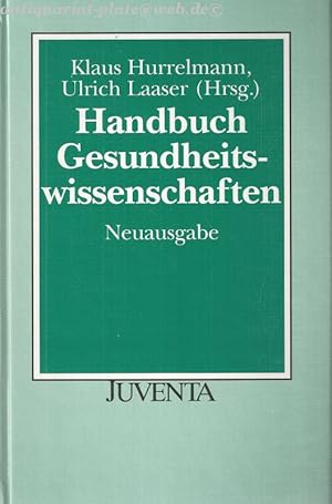 Imagen del vendedor de Handbuch Gesundheitswissenschaften. a la venta por Antiquariat-Plate