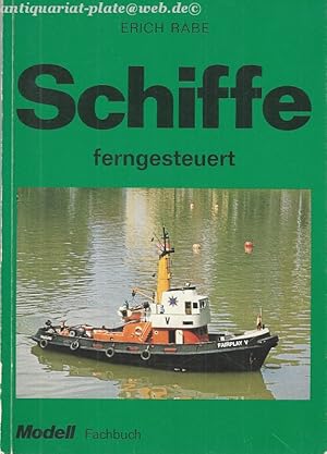 Schiffe ferngesteuert. Modell Fachbuch.