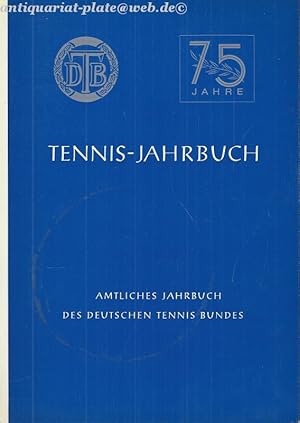 Tennis-Jahrbuch. Amtliches Jahrbuch des Deutschen Tennis Bundes 1977.