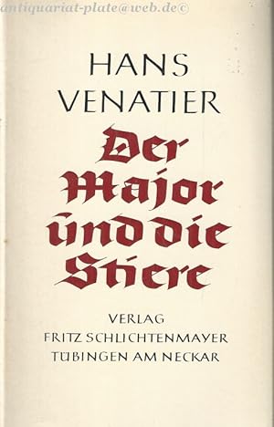 Bild des Verkufers fr Der Major und die Stiere. zum Verkauf von Antiquariat-Plate