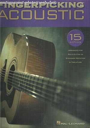 15 Songs Arranged for Solo Guitar in Standard Notation & Tab.