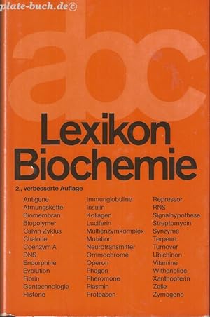 Lexikon Biochemie.