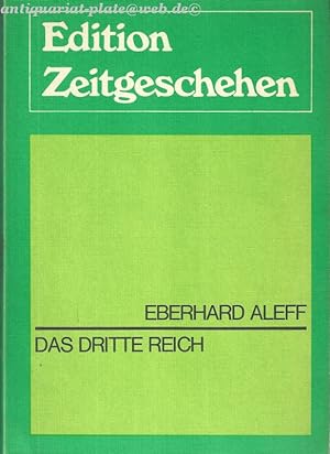 Bild des Verkufers fr Das Dritte Reich. zum Verkauf von Antiquariat-Plate