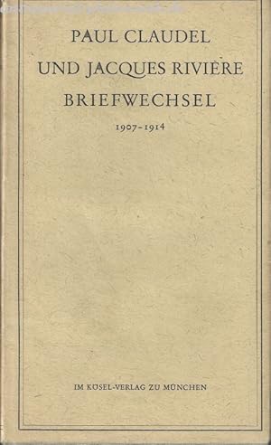 Briefwechsel 1907-1914.