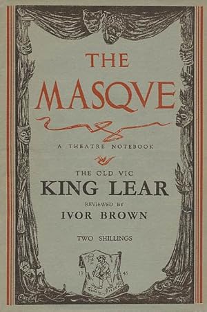 Bild des Verkufers fr The Masque. A Theatre Notebook. The Old Vic. King Lear. Reviewed by Ivor Brown. No. 1 zum Verkauf von Barter Books Ltd