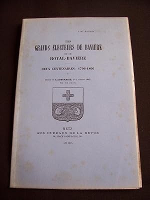 Image du vendeur pour Les grands lecteurs de Bavire et le Royal-Bavire deux centenaires : 1706-1806 mis en vente par Librairie Ancienne Zalc