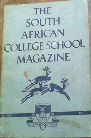 The South African College School Magazine : Vol XIV No 7 November, 1943