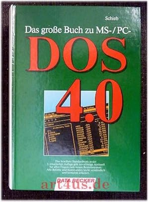 Bild des Verkufers fr Das groe Buch zu MS- DOS / PC- DOS 4.0 zum Verkauf von art4us - Antiquariat