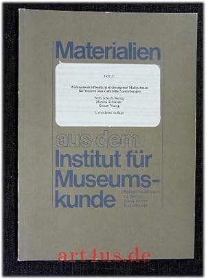 Materialien aus dem Institut für Museumskunde : Wirksamkeit öffentlichkeitsbezogener Maßnahmen fü...