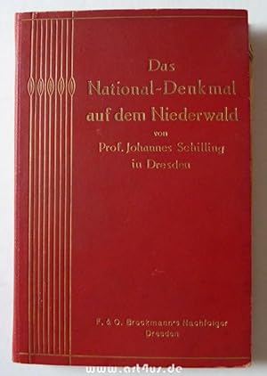 Das National-Denkmal auf dem Niederwald - 10 Originalfotos auf Karton montiert : 1) Das National-...