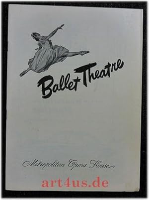 Bild des Verkufers fr Ballet Theatre zum Verkauf von art4us - Antiquariat