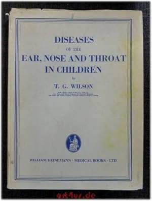 Imagen del vendedor de Diseases of the Ear, Nose and Throat in Children. a la venta por art4us - Antiquariat