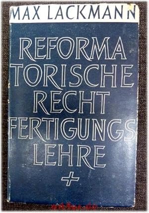 Seller image for Reformatorische Rechtfertigungslehre. for sale by art4us - Antiquariat