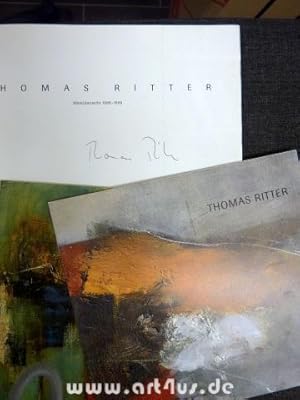 Thomas Ritter : Werkübersicht 1996-1998. [signiertes Exemplar]