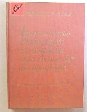 Internationale Bibliographie zu Geschichte und Theorie der Komparatistik : Herausgegeben von Hugo...