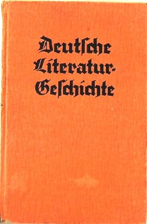 Bild des Verkufers fr Deutsche Literaturgeschichte von den Anfngen bis zur Gegenwart zum Verkauf von Peter-Sodann-Bibliothek eG