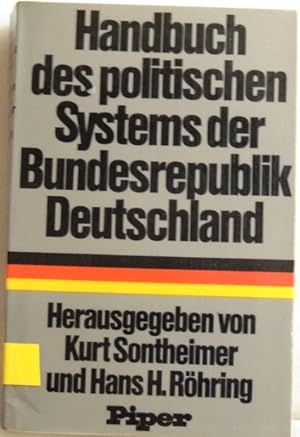 Bild des Verkufers fr Handbuch des politischen Systems der Bundesrepublik Deutschland; zum Verkauf von Peter-Sodann-Bibliothek eG