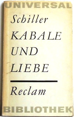 Bild des Verkufers fr Kabale und Liebe Ein brgerliches Trauerspiel zum Verkauf von Peter-Sodann-Bibliothek eG