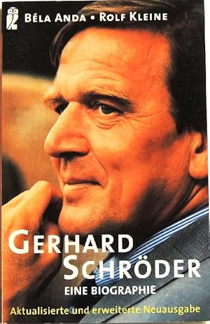 Imagen del vendedor de Gerhard Schrder; Eine Biographie; a la venta por Peter-Sodann-Bibliothek eG