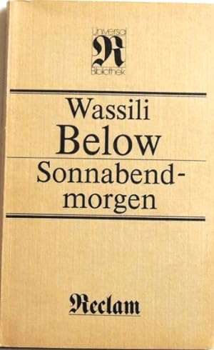 Seller image for Sonnabendmorgen; for sale by Peter-Sodann-Bibliothek eG