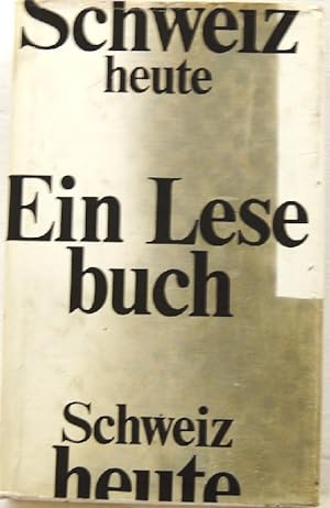 Immagine del venditore per Schweiz heute; Ein Lesebuch venduto da Peter-Sodann-Bibliothek eG