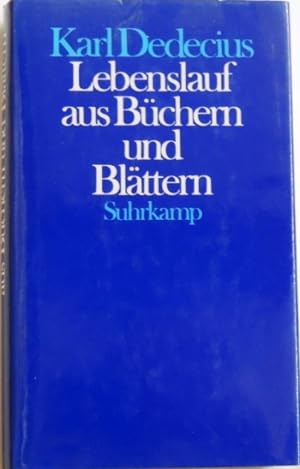 Seller image for Lebenslauf aus Bchern und Blttern; for sale by Peter-Sodann-Bibliothek eG