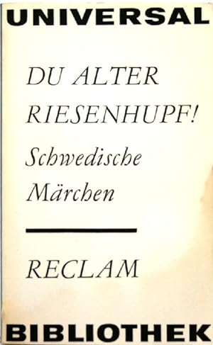 Immagine del venditore per Du alter Riesenhupf Schwedische Mrchen venduto da Peter-Sodann-Bibliothek eG