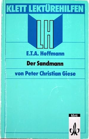 Bild des Verkufers fr Lektrehilfen E. T. A. Hoffmann "Der Sandmann" zum Verkauf von Peter-Sodann-Bibliothek eG