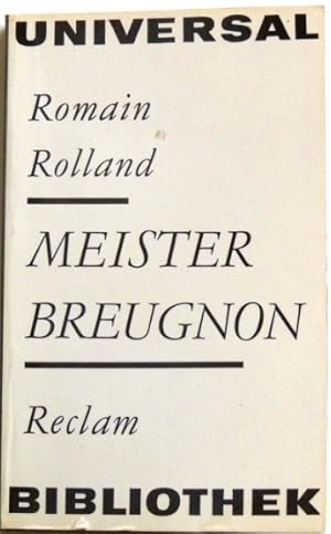 Bild des Verkufers fr Meister Breugnon Roman zum Verkauf von Peter-Sodann-Bibliothek eG
