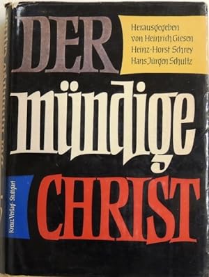 Seller image for Der mndige Christ; for sale by Peter-Sodann-Bibliothek eG