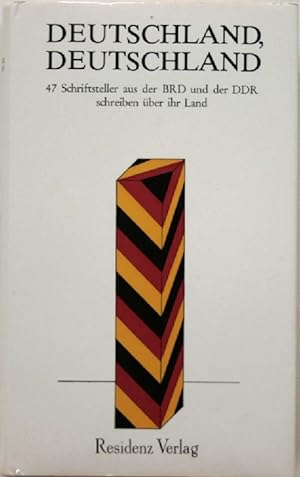 Bild des Verkäufers für Deutschland, Deutschland 47 Schriftsteller aus der BRD und der DDR schreiben über ihr Land zum Verkauf von Peter-Sodann-Bibliothek eG